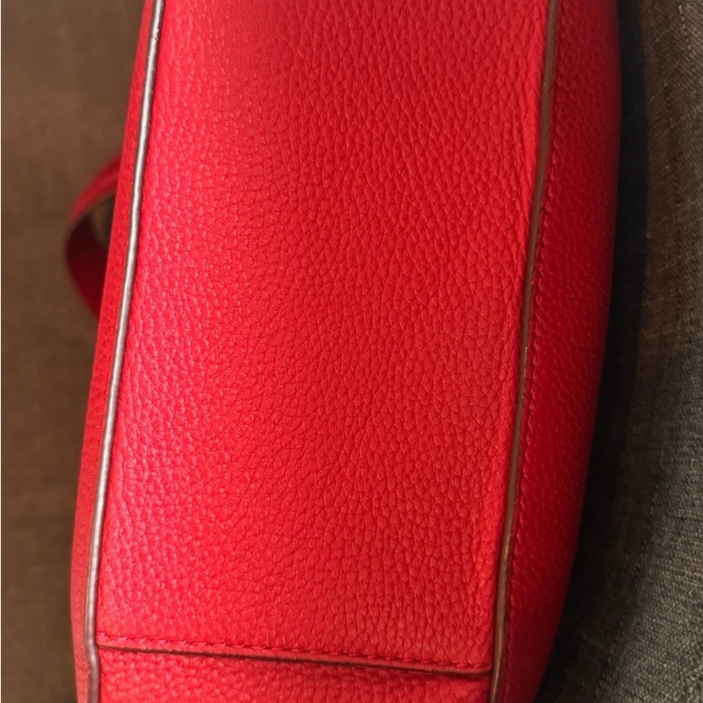 Brighton Ferrara Elegant Red Leather Shoulder Bag - Picture 4 of 4